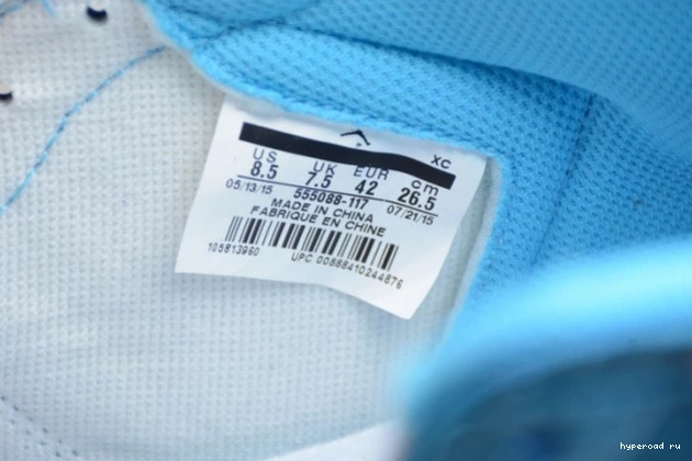 Air Jordan High OG 555088-117 'UNC' Retro 1 1217